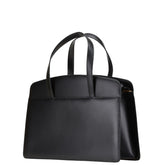 バーバリー ノバチェック シャドーホース ハンドバッグ ブラック マルチカラー レザー キャンバス レディース BURBERRY 【中古】